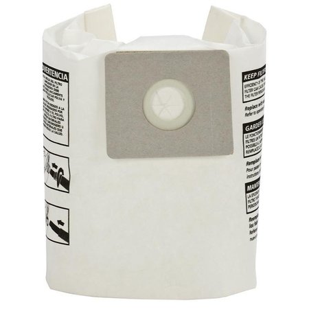 SHOP-VAC 9066700 Filter Bag, 1 to 15 gal Capacity 9066733